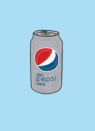 Diet Pepsi Print