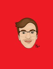 Load image into Gallery viewer, One-face cartoon