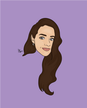 Load image into Gallery viewer, One-face cartoon