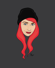 Load image into Gallery viewer, One-face cartoon