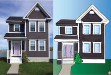 Load image into Gallery viewer, House / Building Cartoon