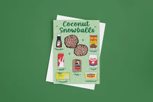 Load image into Gallery viewer, Coconut Snowballs Holiday 5x7 Card