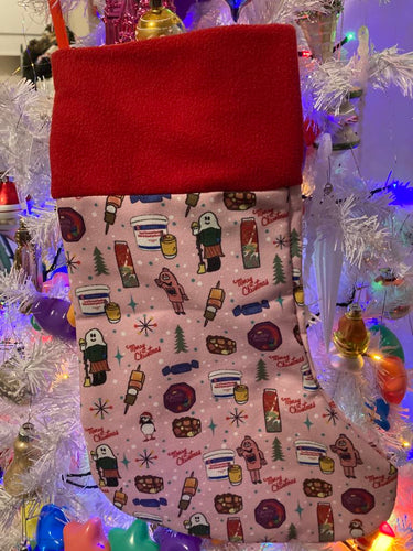 Retro NL Christmas Stocking