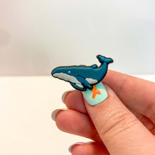 Load image into Gallery viewer, Whale Shoe Charm