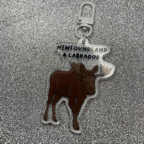 NL Moose Keychain