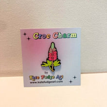 Load image into Gallery viewer, Pink Lupin Shoe Charm