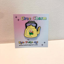 Load image into Gallery viewer, Tea Kettle Shoe Charm