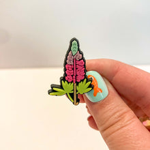 Load image into Gallery viewer, Pink Lupin Shoe Charm