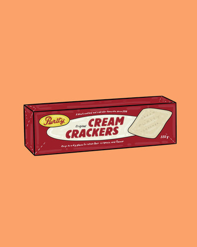 Cream Crackers Print