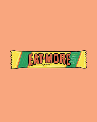 Eat-More Bar Print