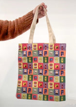 Load image into Gallery viewer, NL Food Grid Tote Bag
