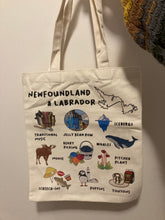 Load image into Gallery viewer, Newfoundland &amp; Labrador Tote Bag