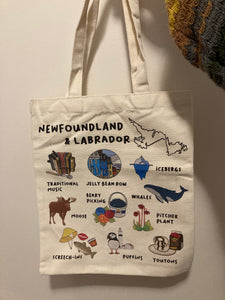 Newfoundland & Labrador Tote Bag