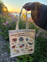 Load image into Gallery viewer, Newfoundland &amp; Labrador Tote Bag