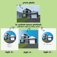 Load image into Gallery viewer, House cartoon