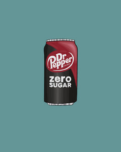 Zero Sugar Dr Pepper Print