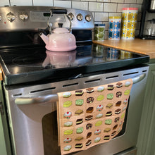 Load image into Gallery viewer, Nans Squares Tea Towel