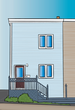 Load image into Gallery viewer, House cartoon