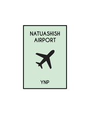 Load image into Gallery viewer, Monopoly Inspired Airport Print