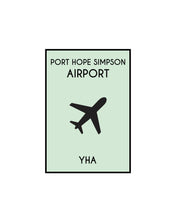 Load image into Gallery viewer, Monopoly Inspired Airport Print