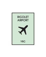 Load image into Gallery viewer, Monopoly Inspired Airport Print