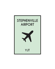 Load image into Gallery viewer, Monopoly Inspired Airport Print