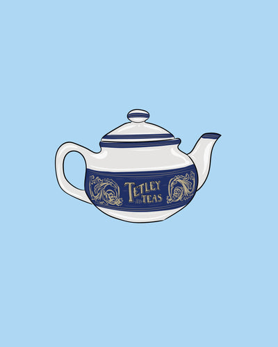 Tetley Teapot Print