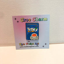 Load image into Gallery viewer, Tetley Tea Shoe Charm