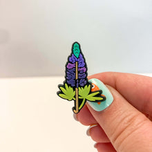 Load image into Gallery viewer, Purple Lupin Shoe Charm