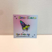 Load image into Gallery viewer, Purple Lupin Shoe Charm