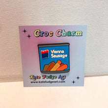 Load image into Gallery viewer, Sausage Tin Shoe Charm