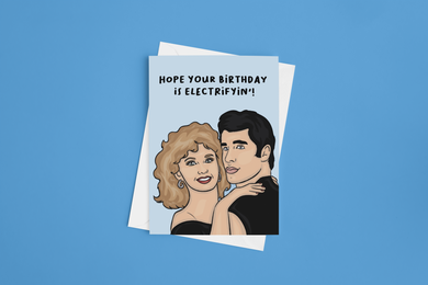 Electrifyin' Birthday 5x7 Card
