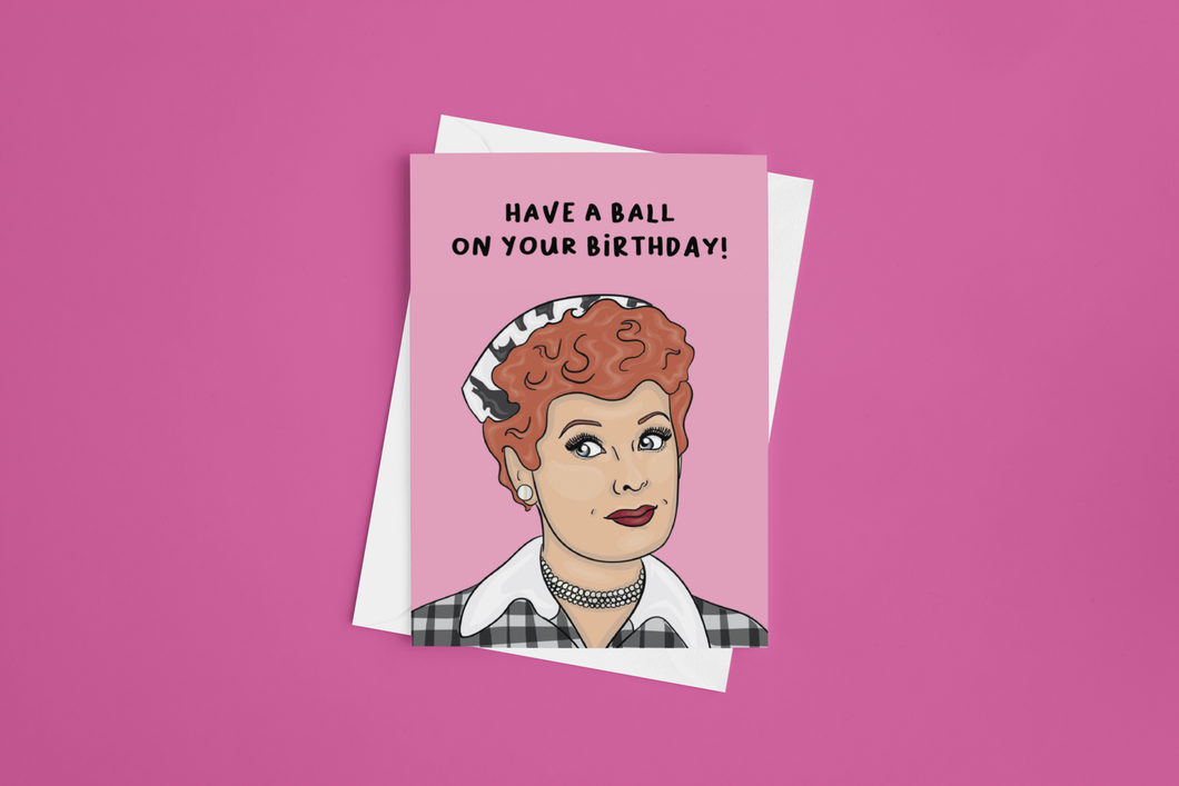 Lucy Birthday 5x7 Card