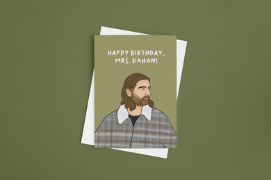 Kahan Birthday 5x7 Card
