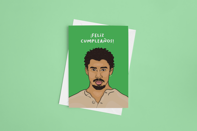 Bad Bunny Birthday 5x7 Card