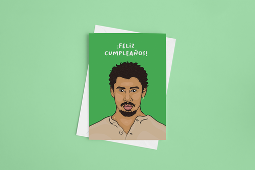 Bad Bunny Birthday 5x7 Card