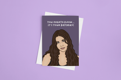 Alanis Birthday 5x7 Card
