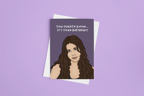 Alanis Birthday 5x7 Card