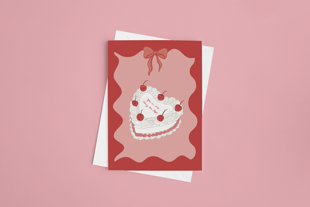 You're the Cherry on Top 5x7 Card
