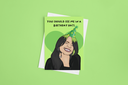 Birthday Hat 5x7 Card