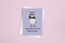 Load image into Gallery viewer, Puffin Mom 5x7 Card