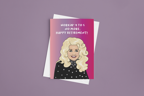 Happy Retirement 5x7 Card