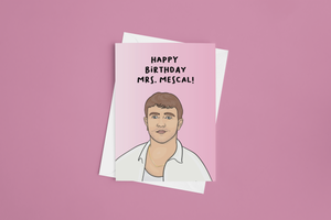 Paul Mescal Birthday 5x7 Card
