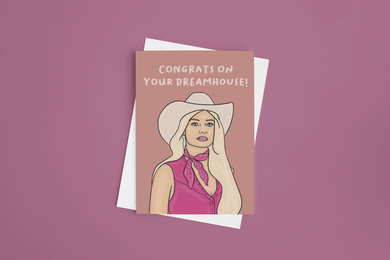 Congrats on Your House 5x7 Card