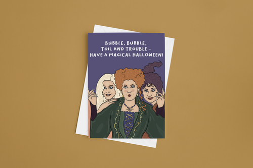 Hocus Pocus Halloween 5x7 Card