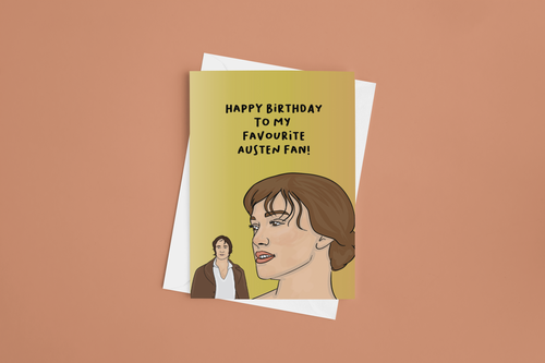 Austen Birthday 5x7 Card