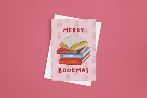 Merry Bookmas Card