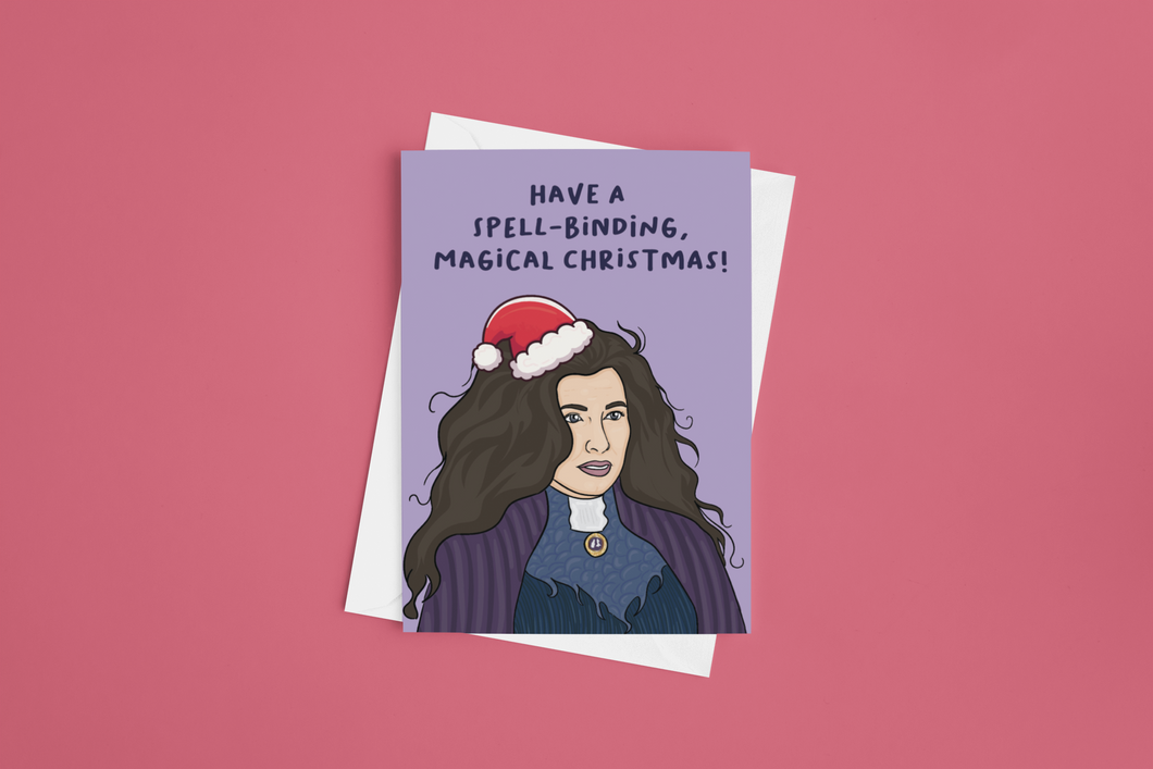 Christmas Agatha Card