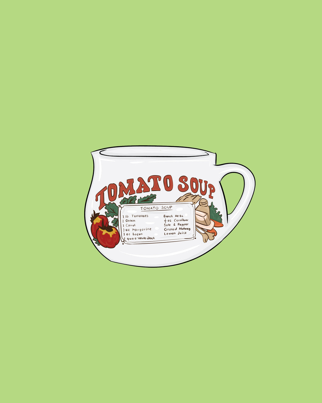 Tomato Soup Mug Print