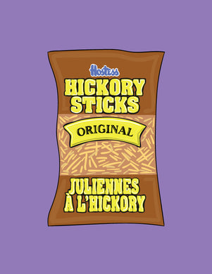 Hickory Sticks Chips Print
